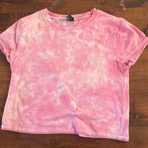 Wild fable Pink tie-die shirt